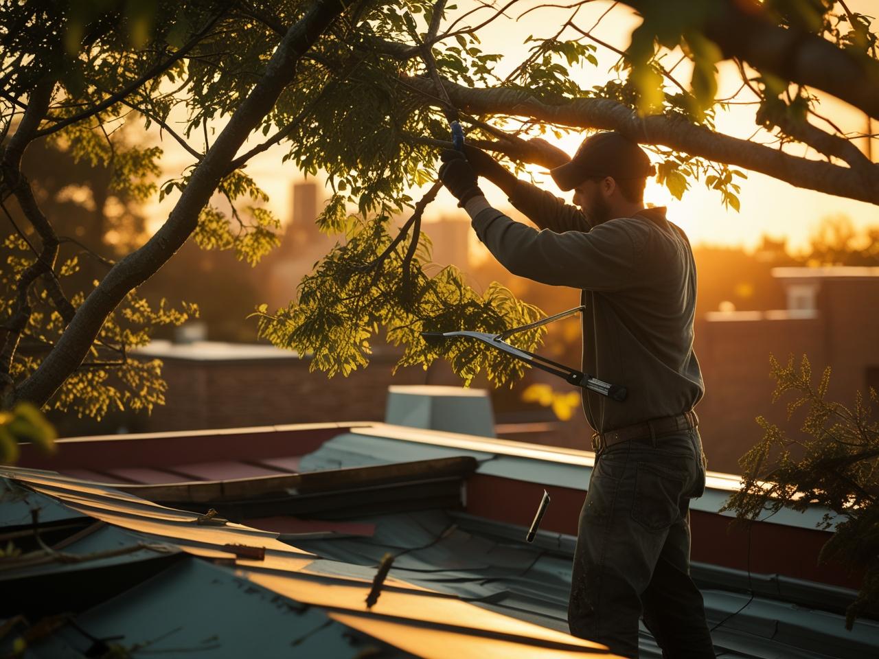 Trim Overhanging Branches and Nearby Trees